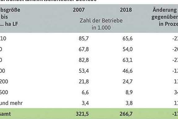 deutscher bauernverband e v situationsbericht betriebe und betriebsgrossen