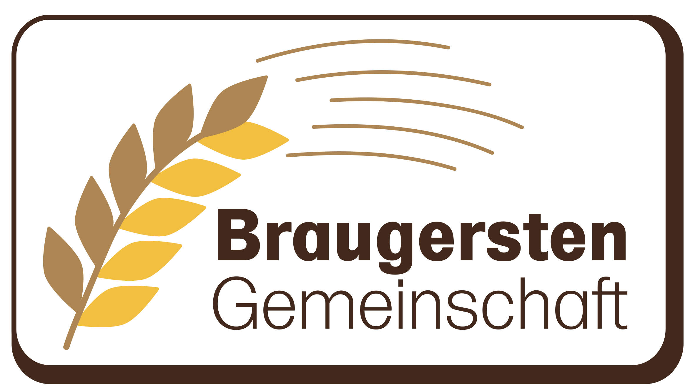 Logo Braugersten-Gemeinschaft e.V. / Arbeitsgemeinschaft zur Förderung des Qualitätsgerstenanbaues im Bundesgebiet e.V.